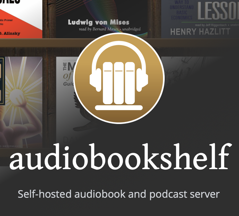 Audiobookshelf interface screenshot